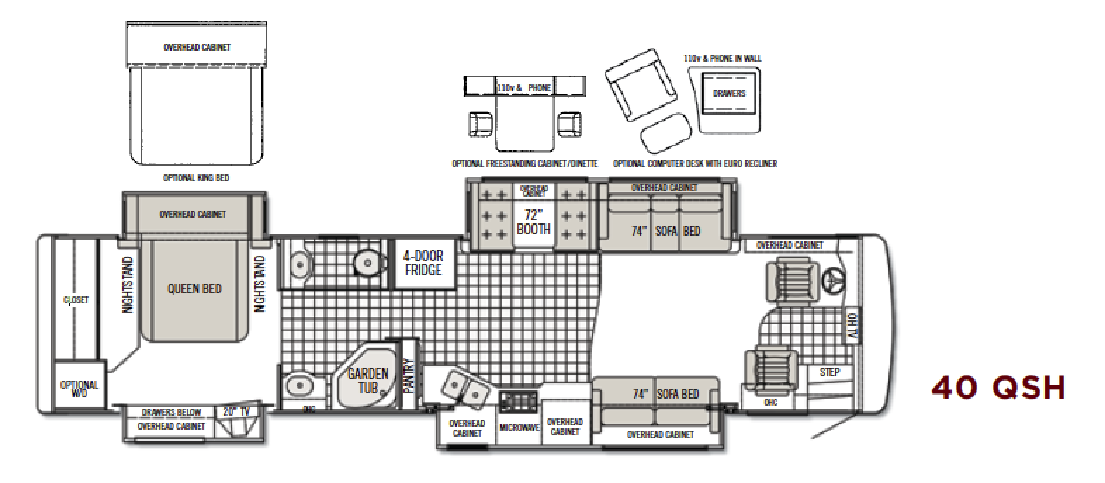 Tiffin Phaeton 40qsh Quad Slide 2007 Legacy Coach