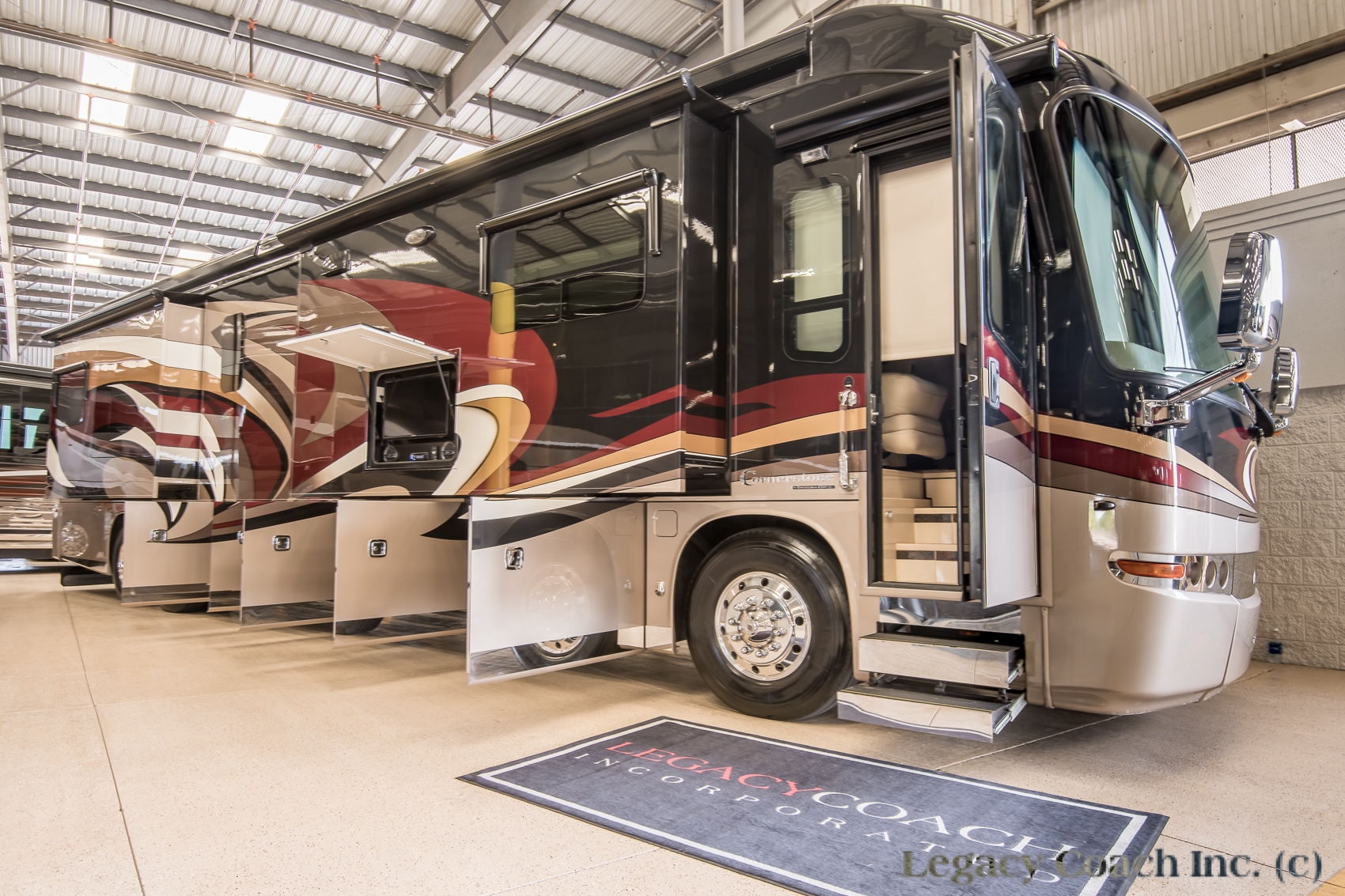 2014 Entegra Cornerstone 45j Quad Slide | Legacy Coach ...